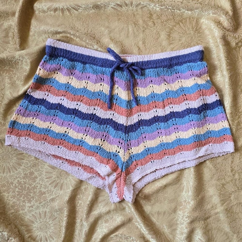 Aerie Multicolor Knit Shorts